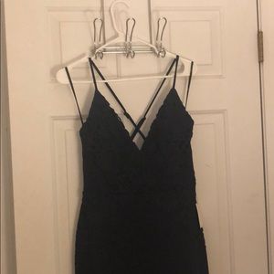 Lulus blue evening gown